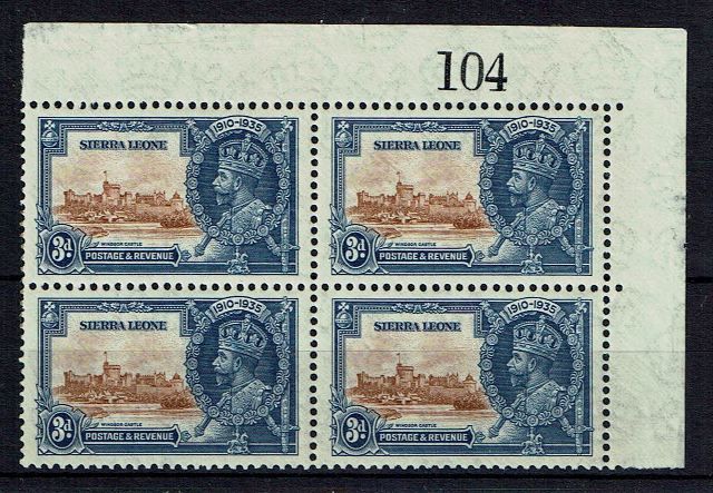 Image of Sierra Leone SG 182/182c UMM British Commonwealth Stamp